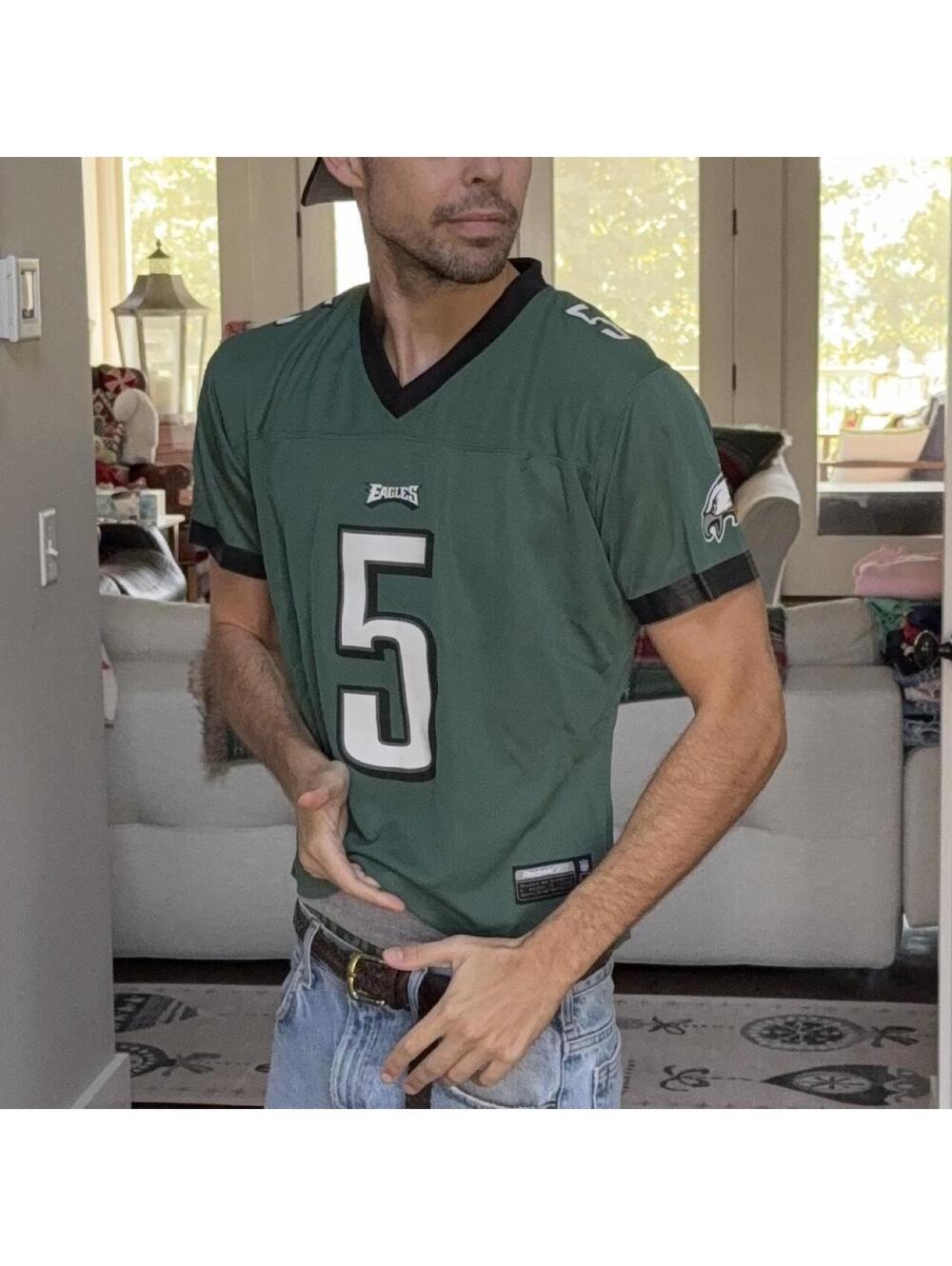 Reebok Eagles McNabb 5 Jersey 🦅